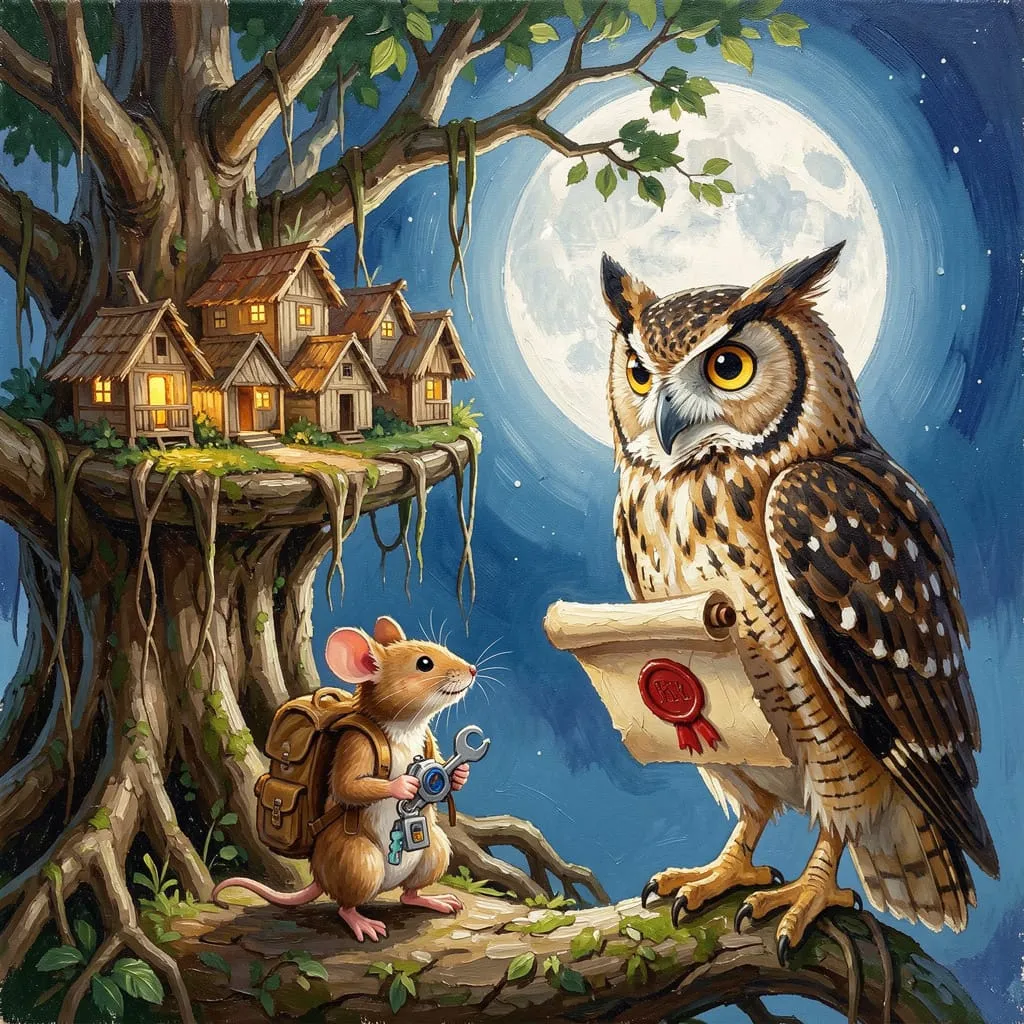 Amos & the Midnight Owl